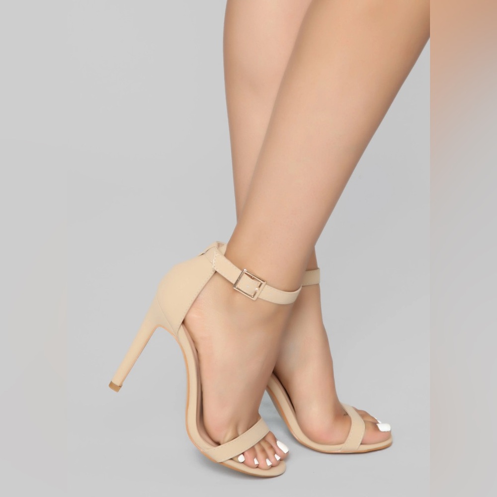 Fashion Nova Strapped Success Heel Charlie